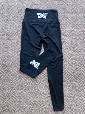 PXG Black High Rise Performance Leggings Women's Small Golf Athletic